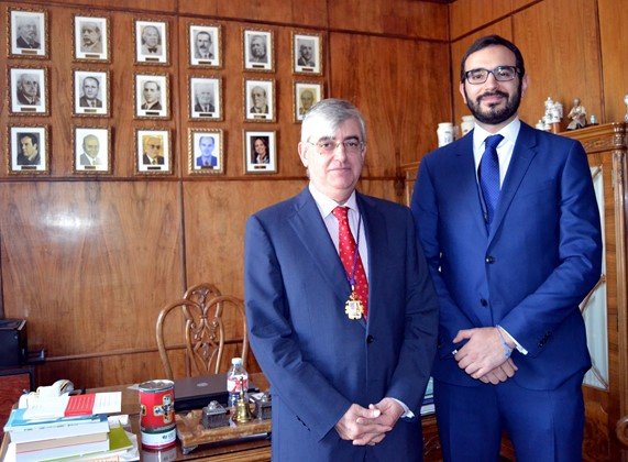 En la foto Julián Creis y Francisco Izquierdo En la foto Julián Creis y Francisco Izquierdo