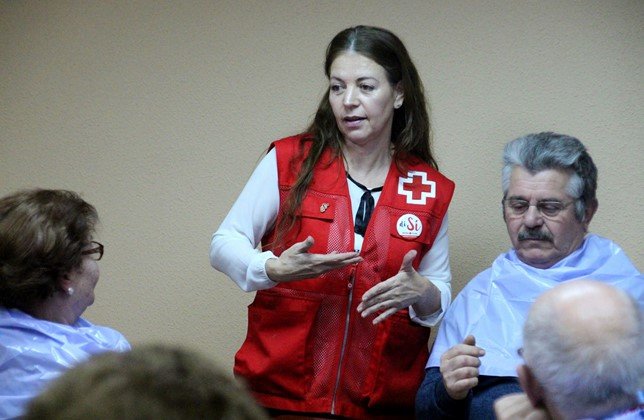 Cruz Roja charla Ana Marina Hernández en La Solana Cruz Roja charla Ana Marina Hernández en La Solana
