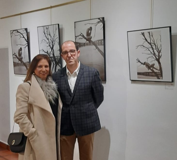 Jesús Maroto con su esposa Jesús Maroto con su esposa