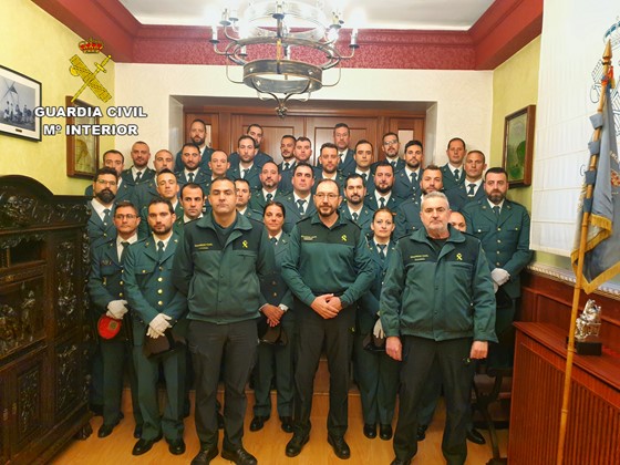 Incorporación nuevos agentes de la Guardia Civil a la Comandancia de Ciudad Real Incorporación nuevos agentes de la Guardia Civil a la Comandancia de Ciudad Real