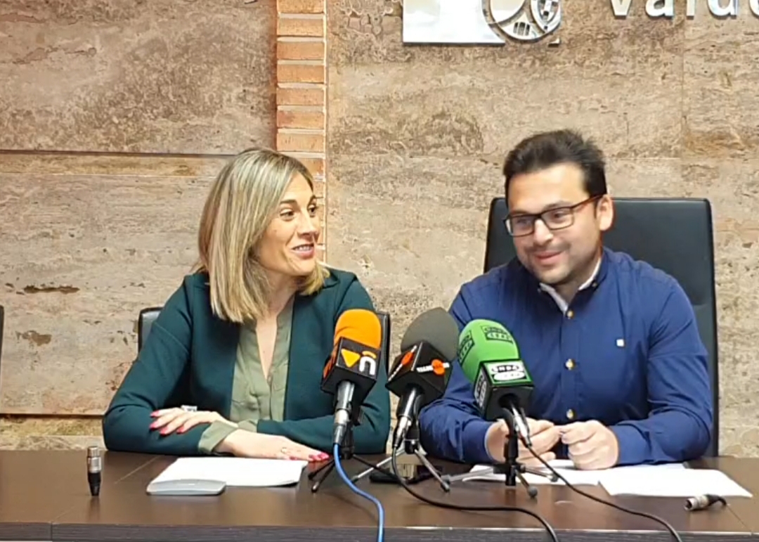 Diana Rojo e Ismael Rodríguez en rueda de prensa