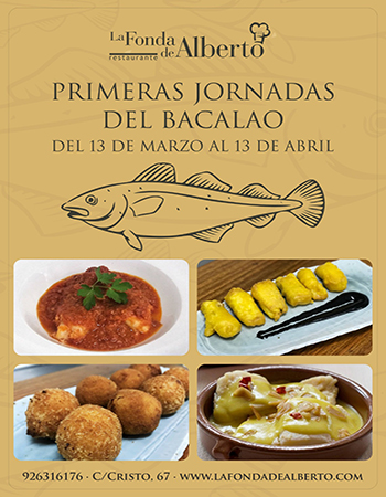 Fonda Alberto primeras Jornadas del Bacalao
