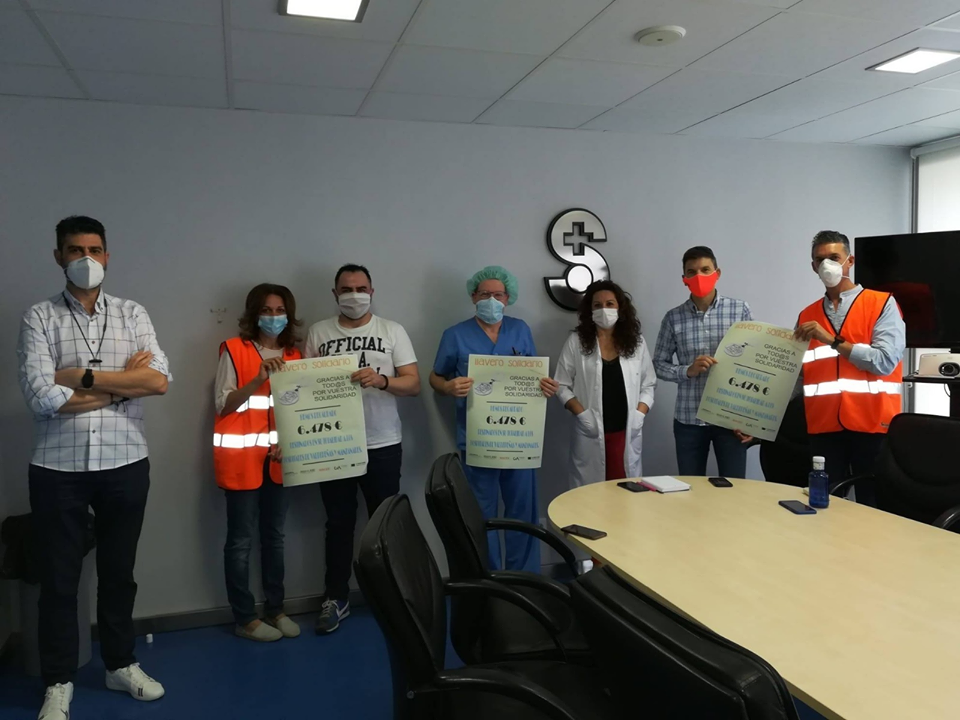 Entrega de lo recaudado con la iniciativa solidaria "Llavero Solidario" Entrega de lo recaudado con la iniciativa solidaria "Llavero Solidario"