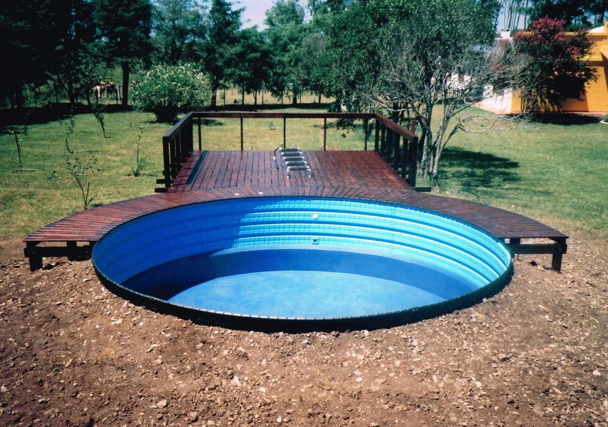 Piscinas acero galvanizado: Las piscinas baratas que son tendencia Piscinas acero galvanizado: Las piscinas baratas que son tendencia